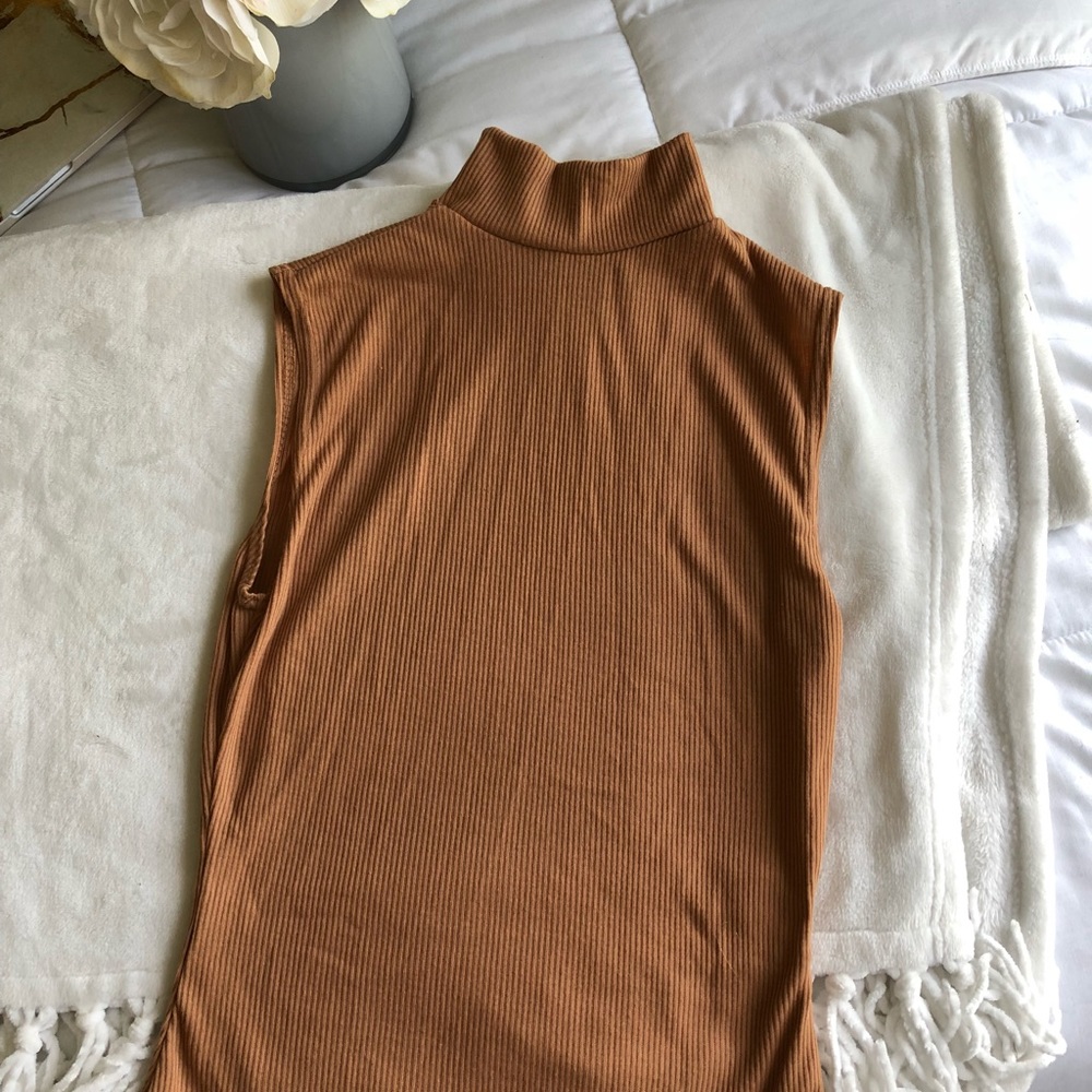 High neck bodysuit